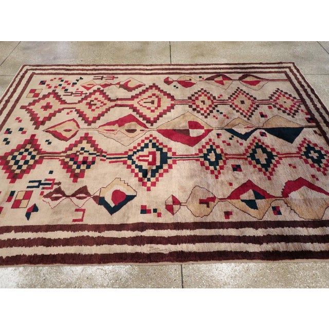 Galerie Shabab Collection Mid-20th Century Turkish Anatolian Tribal Accent Rug For Sale - Image 4 of 8
