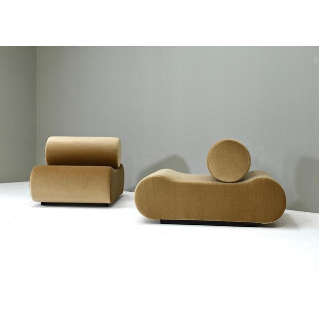 Corbi Lounge Chairs in Mohair by Klaus Uredat for Cor, Germany, 1969, Set of 2 For Sale - Image 10 of 18