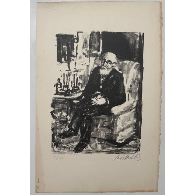 Arbit Blatas (1908 – 1999) Hand signed and numbered to lower edge Ecole de Paris Portrait Printed on Arches French deckle...