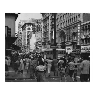 1950 Downtown Los Angeles Photograph by Don Ware For Sale