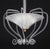 1950s Art Decò Barovier E Toso "Fountain" Murano Glass Chandelier For Sale - Image 12 of 16