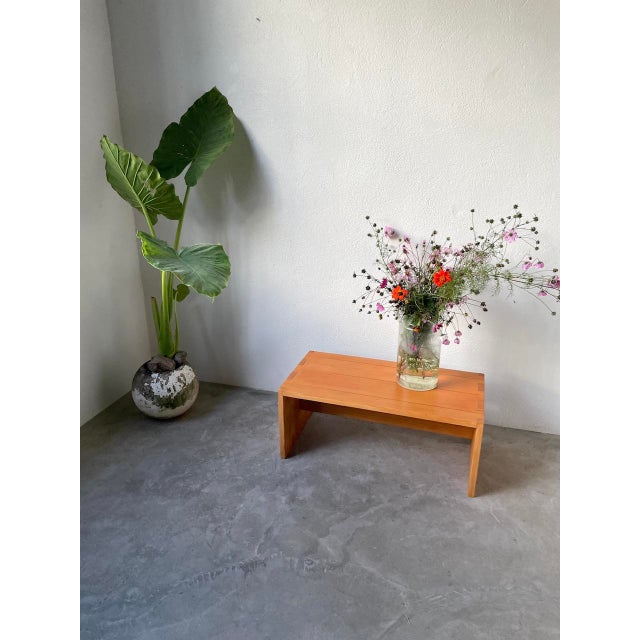 Vintage Pine Coffee Table from Maison Regain, 1970s For Sale - Image 4 of 18