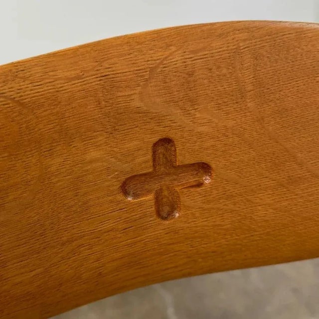 Brown Votre Maison Guillerme Et Chambron Set of 6 Dining Chairs For Sale - Image 8 of 8