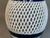 1990s Vintage MCM Japanese Signed Arita Hasami Reticulated Porcelain Vase For Sale - Image 5 of 5