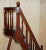 Tall Antique Georgian Style Mahogany Library Steps With Gallery Rail - 5'7" For Sale - Image 10 of 18