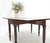 Amber Solid Walnut Board Antique Drop Leaf Dining Center Console Table Clean! For Sale - Image 8 of 17