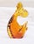 1960's Italian Amber Glass Fish For Sale In West Palm - Image 6 of 9