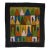 Hand Crafted Nigeria Silk Colorful Threadwork Art, Signed, Unframed For Sale