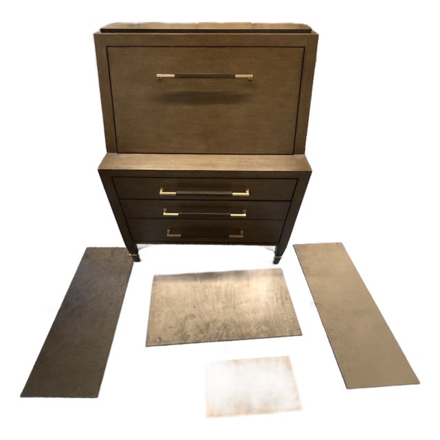 Attributed Curry & Co- Verona Chanterelle Secretary Desk For Sale