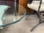 Vintage Sculptural Glass Top Coffee Table, Three Dolphins, Marine Life, Exposed Top Fins, Textured Edge Glass For Sale - Image 9 of 11