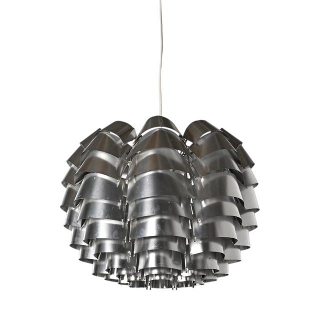 Pendant Light by Max Sauze for Max Sauze Studio, 1970s For Sale