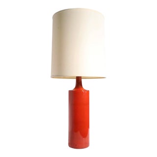 Mid 20th Century Danish Modern Style Ceramic Table Lamp For Sale