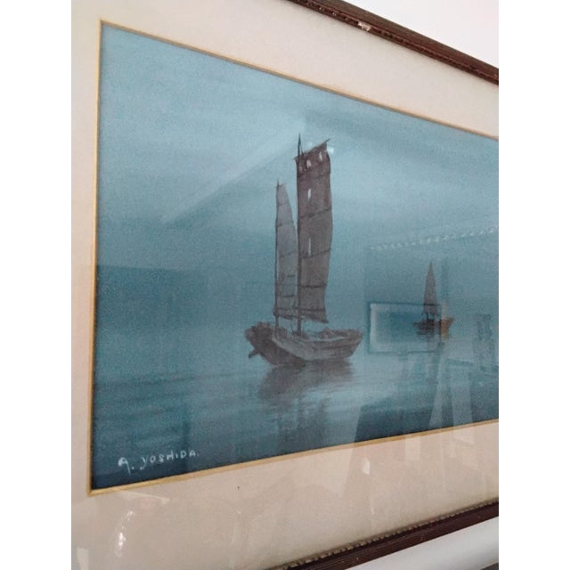 Aguri Yoshida, Japanese Watercolours, 1930, Watercolor For Sale - Image 6 of 9