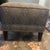 Ethan Allen Ethan Allen Square Geometric Sunburst Medallion Ottoman For Sale - Image 4 of 12
