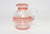 1940s Art Deco Blown Glass Red Striped Bulbous Form Pitcher / Jug For Sale - Image 5 of 15