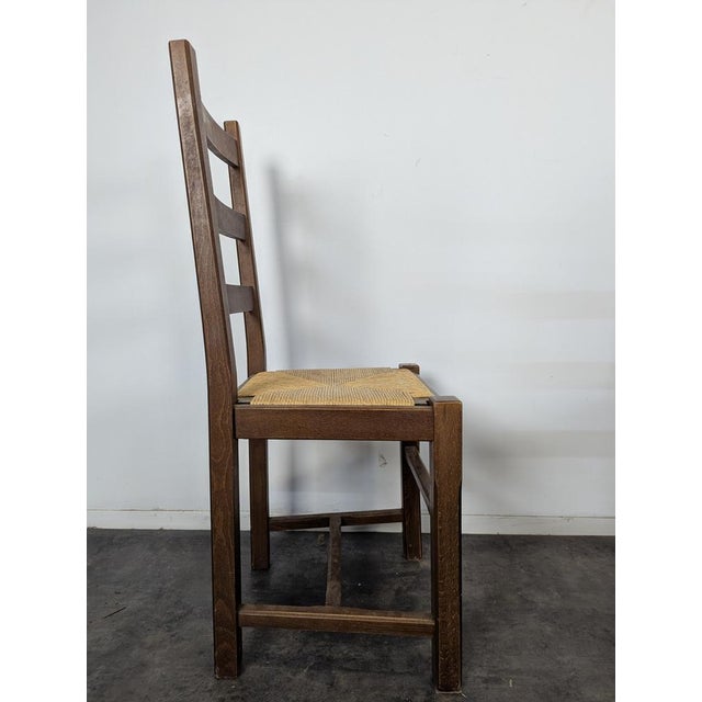 Vintage Brutalist Chairs, Set of 5 For Sale - Image 7 of 9