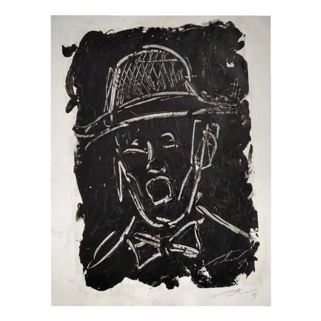 Joaquim Falcó, Untitled, 1981, Acrylic on Paper For Sale