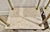 Vintage Pair of Two Tiered Marble Side Tables or Etageres For Sale - Image 4 of 11