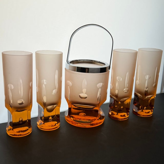 Mid-Century Victor Glasses by Valto Kokko for Iittala, Finland, 1960s, Set of 5 For Sale - Image 12 of 18