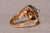 1980s The Osborne Park: Yellow Gold Sapphire and Diamond Designer Ring, Size 10 For Sale In Philadelphia - Image 6 of 10