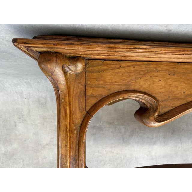 Art Nouveau Side Table in the style of Émile Gallé, France, 1890 For Sale - Image 13 of 17