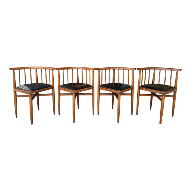 Corner Chairs attributed to Josef Hoffmann, 1910s, Set of 4 For Sale