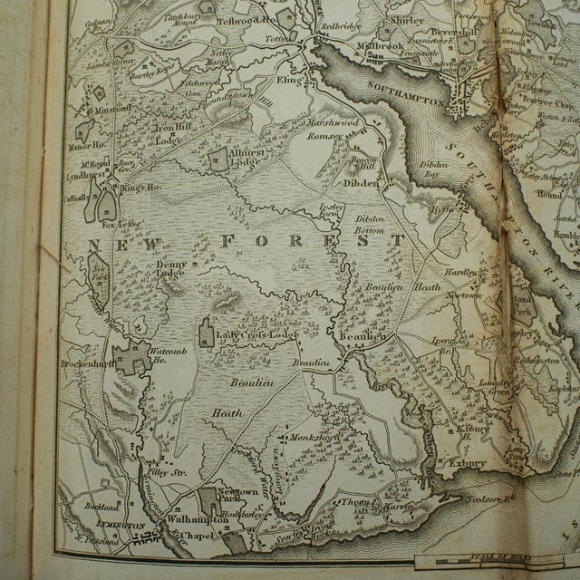 1810s Georgian Antique Paterson's Guide to Britain, English, Maps, Georgian, Published 1811 For Sale - Image 11 of 12