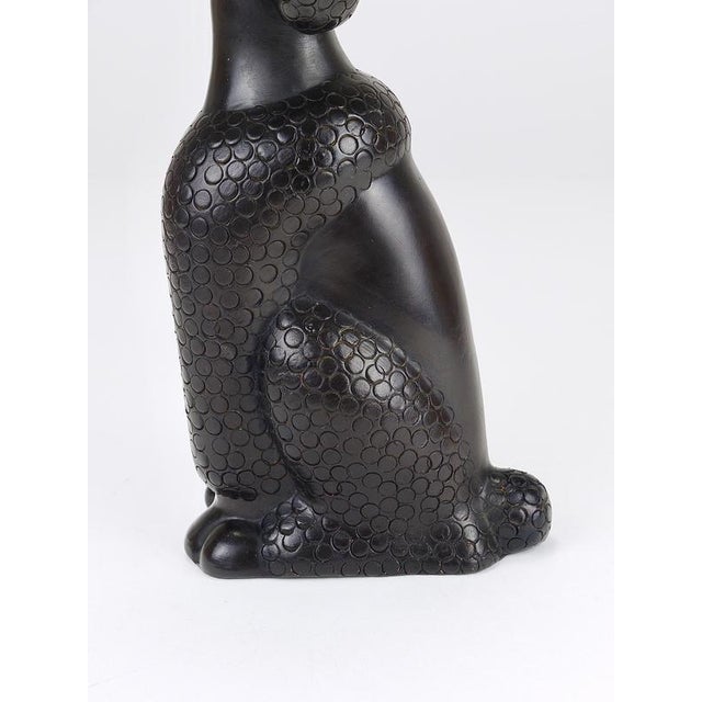 Poodle Figurine attributed to Leopold Anzengruber, Austria, 1950s For Sale - Image 16 of 18
