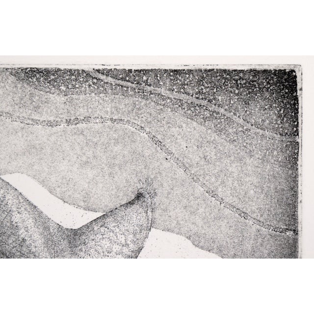 Starfish Etching in Ink on Paper (#8/16) by J Brown For Sale - Image 4 of 10