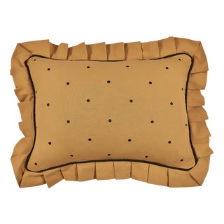 Panna Cotta Dolce Dots Cushion by Ceraudo For Sale