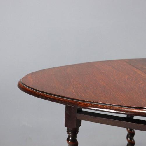 Small Antique English Table in Walnut and Painted Oak, 1800s For Sale - Image 5 of 13