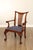 Brown Baker Furniture Georgian Style Pair of Mahogany Armchairs For Sale - Image 8 of 12