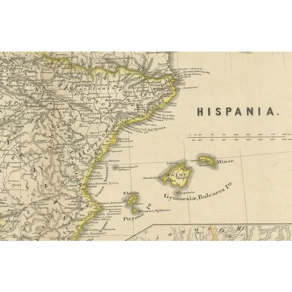 Map from Spruner-Menke Atlas Antiquus, 1880 For Sale - Image 4 of 7