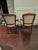 Louis XV Style Carved Wood Arm Chairs With Floral Tapestry Upholstry For Sale - Image 4 of 8