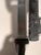 Vintage Sino Tibetan Short Sword Dagger Hand Forged Steel Repousse Scabbard 25" For Sale - Image 12 of 15