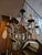 Vintage Mid-Century Style Rock Crystal Chandelier For Sale - Image 4 of 5