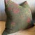 Textile Gracie Floral Pillow in 100% Linen With Down Insert 20" 20" For Sale - Image 7 of 8