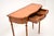 Antique Regency Style Burr Walnut Console Table, 1950 For Sale - Image 9 of 10