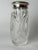 Antique German Hand-Cut Crystal Vase with 800 Silver Rim, 1900 For Sale - Image 10 of 15