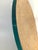 Stunning Large Gold Stephen Schlanser Christian Art Glass Platter, Signed, 22”d For Sale - Image 4 of 13