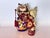 Japanese Vintage Japanese Kutani Ware Foo Dog Guardian Lion Figurines, Pair, Mid-20th Century For Sale - Image 3 of 14