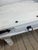 Black Coffee Tables in White-Washed Wood and Black Wrought Iron, 1990s, Set of 2 For Sale - Image 8 of 12