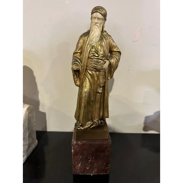 Metal Richard W. Lange, Figurative Sculpture, Early 20th Century For Sale - Image 7 of 10