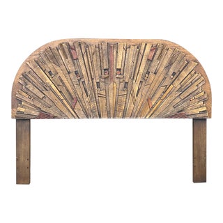 Mid 20th Century Lane Pueblo Queen Headboard For Sale