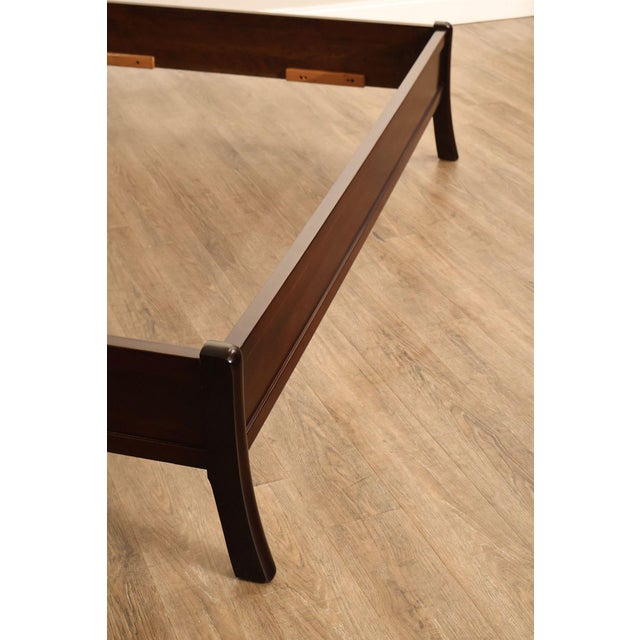 2000 - 2009 Stickley Cherry King Size Sleigh Bed For Sale - Image 5 of 18