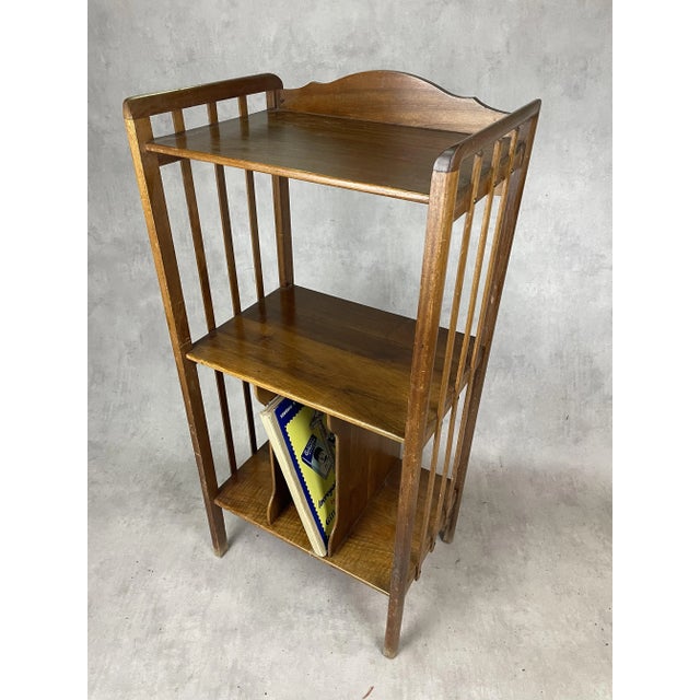 Beautiful Sheet Music Furniture 1920 Art-Deco.en Solid Walnut.