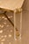 Metal Dining Table in Travertine, Gold-Tone Metal and Acrylic Glass, 1970s For Sale - Image 7 of 18
