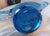 Vistosi Murano 1960s Tiffin "Copen Blue " Art Glass Pheasant. For Sale - Image 4 of 7