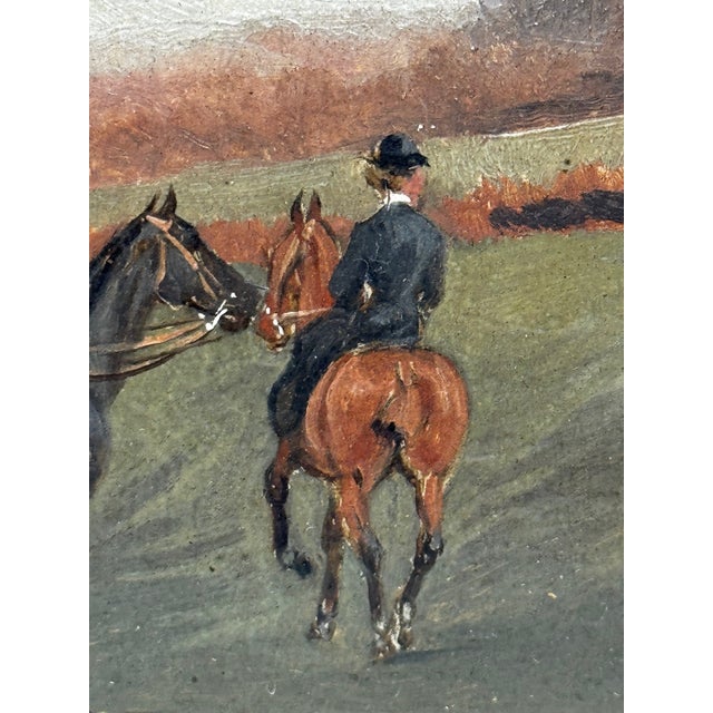 19th Century Sporting Painting — The Meet (The Berkeley Hunt), c.1880 by Charles Faulkner For Sale - Image 16 of 18
