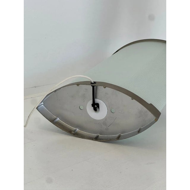 Gray Pirellina Table Lamp by Gio Ponti for Fontana Arte, 1960s For Sale - Image 8 of 9